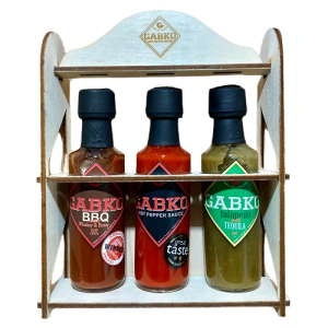 Chili szósz válogatás díszdobozban 3*100ml-GaBko - Image 3