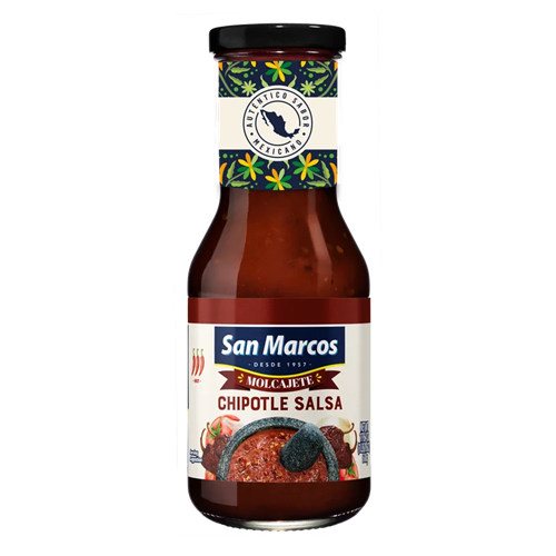 Chipotle salsa szósz 500g-San Marcos – Chilimánia