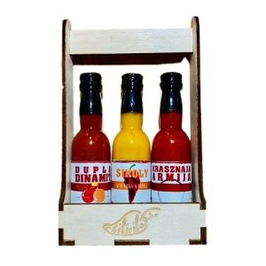 Chili szósz válogatás díszdobozban 3*40ml-Chilivilág - Image 3