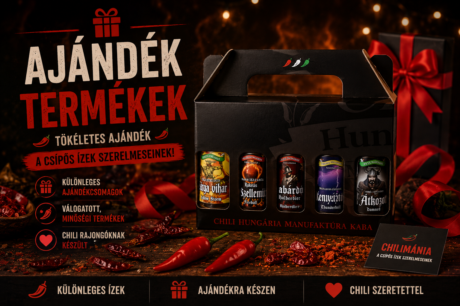 Ajándék termékek