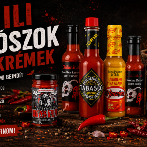 Chili szószok és krémek
