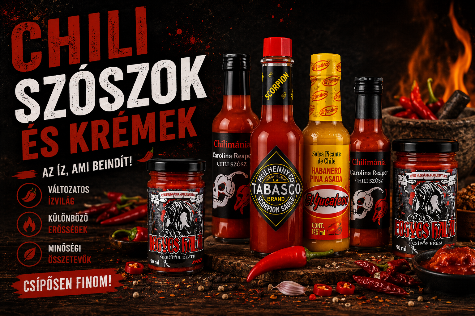 Chili termékek