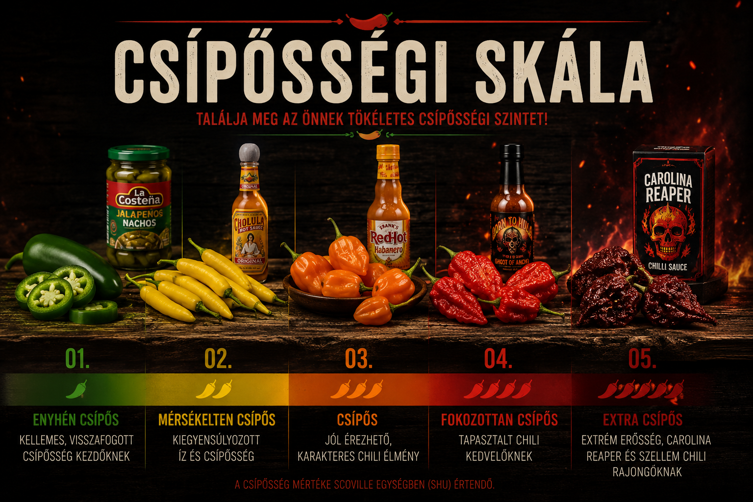 Csípősségi-Skála